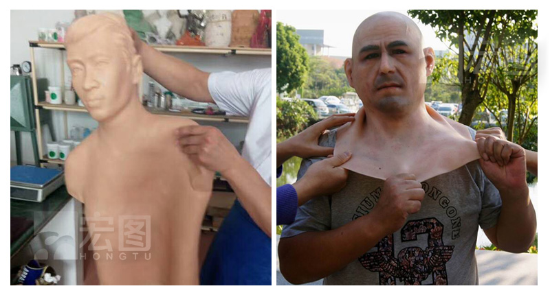 人體硅膠面具 人體硅膠面具